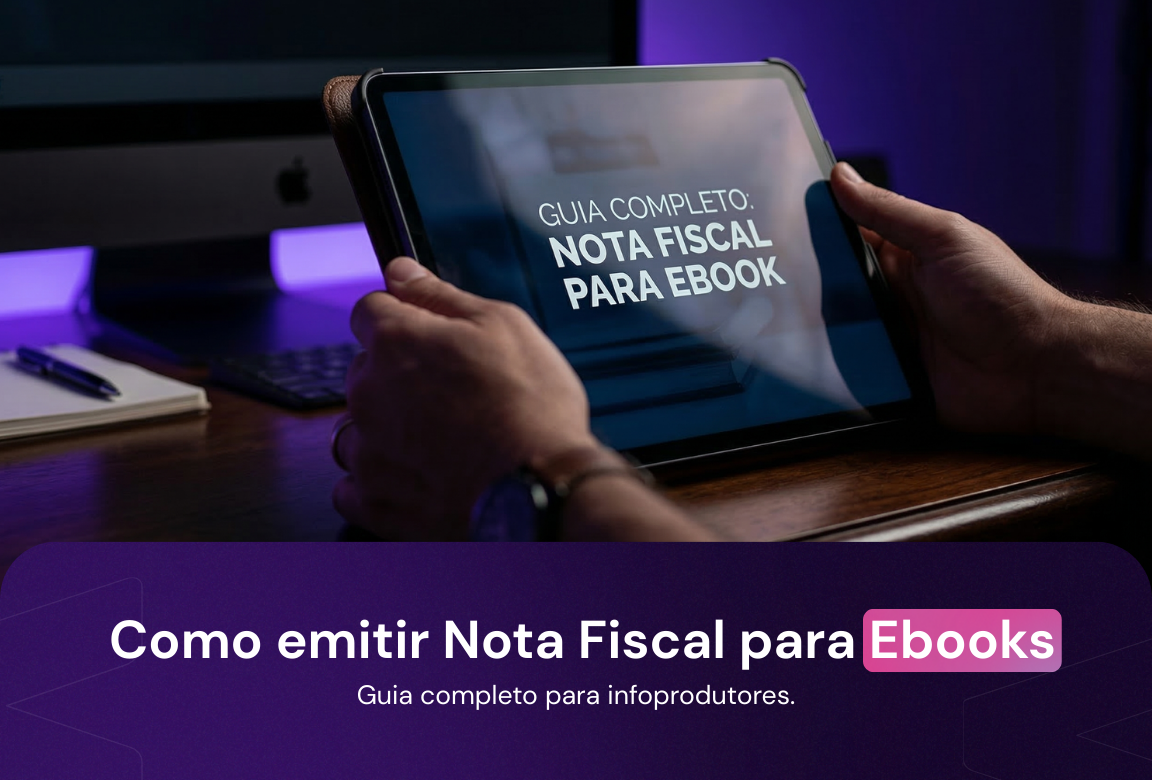 como emitir nota fiscal para ebook