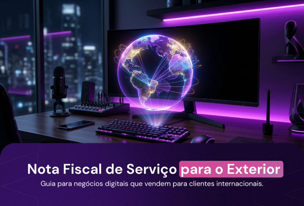 nota fiscal de serviço para o exterior