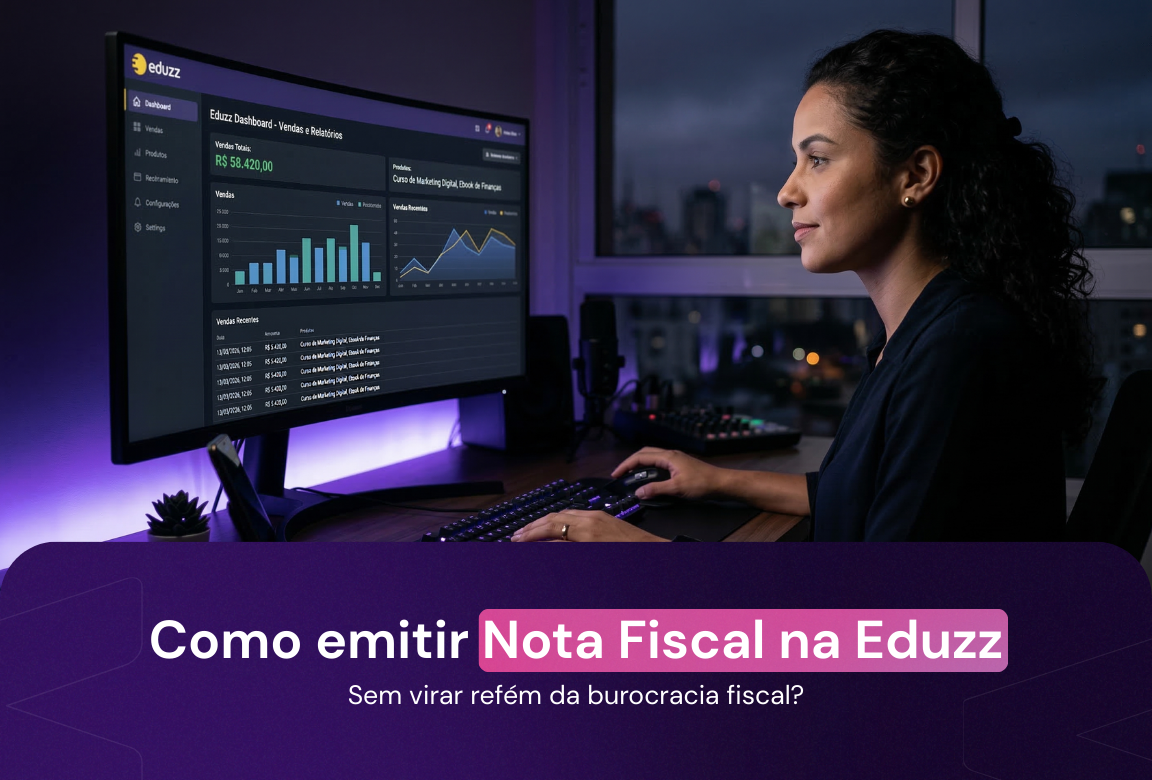 como emitir nota fiscal na eduzz