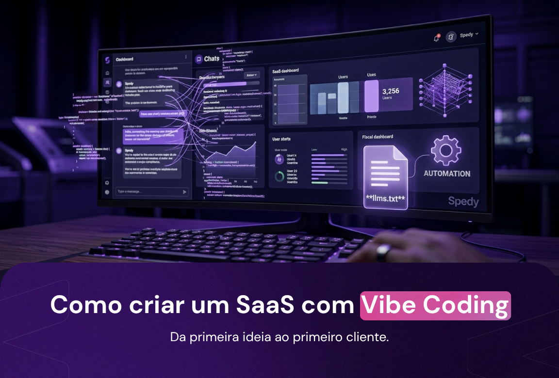 como criar um saas com vibe coding