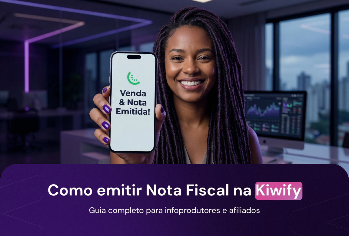 como emitir nota fiscal na kiwify