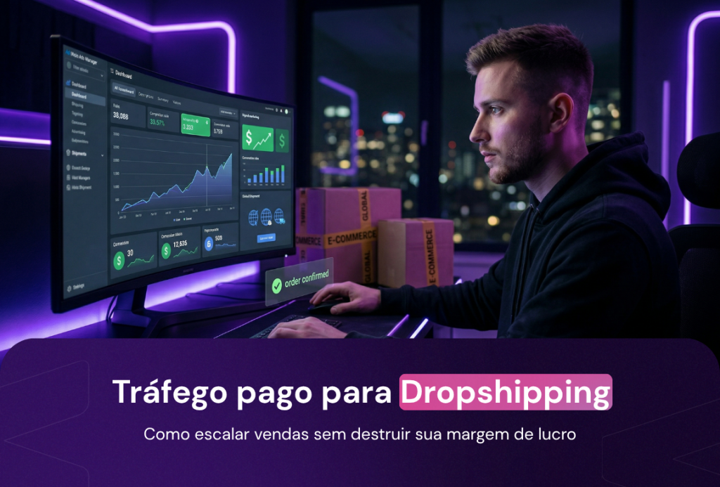 tráfego pago para dropshipping